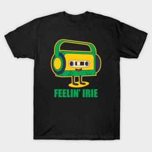 Feelin Irie Cassette Tape Kawaii Reggae T-Shirt